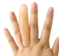 Finger for Magic Tricks: Magic Artificial Fingers, Long Thumb Cuffs, Artificial Fingers, Magic Accessories, Magic Accessories | Elastic Magic Thumb Tip of the Sixth Middle Finger, inn