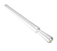 Finger Gauge, Ring Sizer Jewelry Size Measure Tool UK Ring Finger Sizer Gauge Measuring Metal Ring Sizer (Stick)