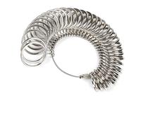 Finger Gauge Tool Jewelry Sizer Ring Standard Hand Accessory for Kids Adults Women Minimalist Engagement Anniversary Gift Invisible Fine Size Adjuster Loose Guard Sizer