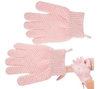 Finger Gloves - Shower Wash Gloves | Portable Bath Gloves | Portable & Washable Bathware for Home, Bathroom, Travel, Spa & Gym.
