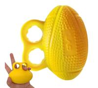 Finger Grip Ball - PC 10×5.6×7.8cm | Fingerball Exerciser with Frosted , Grip Strength Training, Finğer Rehabilitation, Squeeze Bāll by Hand | Gym, Office, Use