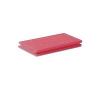 Finger Grip Scourers, 130mm x 70mm x 40mm, Red, Pack of 10