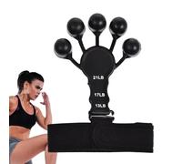 Finger Grip Strength Trainer - Strength Trainer | Adjustable 6 Resistant Level Finger Strengthener For, Hand Training, Hand Muscle Building, Fitness Assist
