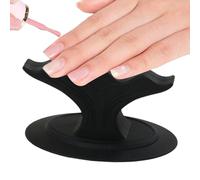 Finger holder for - Finger support practice tool for beginners | Silicone fingers stand Fôr precision nail polish, manicure accessory home and salon, 9.4 x 5.7 cm