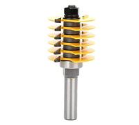 Finger Joint Router Bit Set 1/2 Inch Shank Carbide Tipped Reversible Woodworking Bits for DIY Cabinet Furniture Projects Woodworking Cutter
