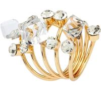 Finger Joint Toe Ring Rings Exaggerated Crystal Zircon Ring Spring Ring Large Fashion Ring Spiral Rings Teen Rings for Girls Age 11-14 Years, Agate