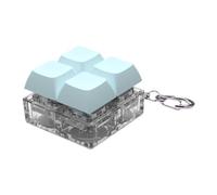 Finger Keyboard Fidget Toy, Fidget Keyboard Keychain, 4-Button Keycap Fidget Toy, Finger Decompressions Toy, Exercise Wrist & Stress Relief, ADHD Toys, For Boys Girls