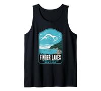 Finger Lakes National Forest New York Tank Top