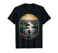 Finger Lakes New York Fall Foliage Hike Trail Autumn Upstate T-Shirt