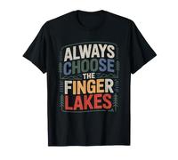 Finger Lakes New York Hiking Adventure Upstate Ny T-Shirt