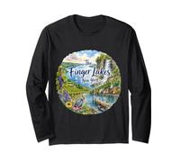 Finger Lakes, NY New York, USA Long Sleeve T-Shirt