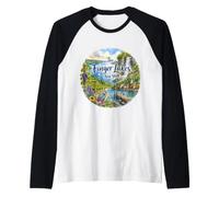Finger Lakes, NY New York, USA Raglan Baseball Tee