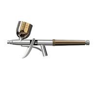 Finger-Lever Applicator with Integrated Top-Feed Cup, Gold | Two-Function Control Format, Finger Control Point, Integrated Fluid Container and Rear Knob Structure Layout
