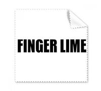 Finger Lime Fruit Name Foods Glasses Cloth Cleaning Cloth Phone Screen Cleaner 5pcs Gift