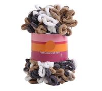 Finger Loop Yarn, 2pcs 100G /roll Puffy Finger Loops Chunky Chenille Yarn Hand-Woven Thick Threads for Crochet Blanket Carpet(Color y)