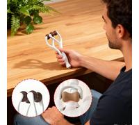 Finger Massager Roller - Ergonomic Manual Compact Rings,Stone Massage Roller Tool | for Family Men Workers Lovers Athletes Partners Parents Offices Commute