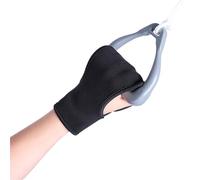 Finger Orthotics Gloves for Stroke Hand Rehabilitation Training, Anti-Slip Fixed Support Splint for Physiotherapy Grip, Adjustable Weightlifting Wrist Straps for Gym Fitness