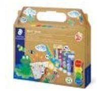 Staedtler Fingerpainting & Crafting Set Noris Junior – Mixed, 6pc incl. Paint & Activity Book
