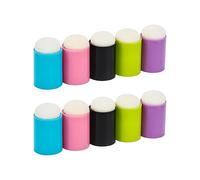 Finger Painting Sponge Finger Sponge Daubers for Painting Ink Crafts Drawing 10 Pieces