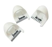 Finger Patchwork Stitch Aid with Millimeter Scale Patchwork Quilting Finger Ruler with Sewing Measurement Tool 2mm 3mm 4mm Single Teeth Quilting Ruler Set