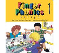 Finger Phonics Book 1: in Precursive Letters (British English edition) (Finger Phonics set of books 1-7)