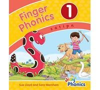 Finger Phonics Book 1 : in Precursive Letters (British English edition)