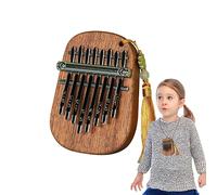Finger Piano, Instrument, 8 Keys Alto Thumb Piano, Cute Decorative Portable Finger Instruments With Lanyard For Girls Boys Kid Beginners