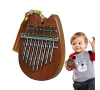 Finger Piano, Instrument, 8 Keys Alto Thumb Piano, Cute Decorative Portable Finger Instruments With Lanyard For Girls Boys Kid Beginners