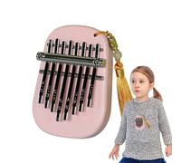 Finger Piano, Instrument, 8 Keys Alto Thumb Piano, Cute Decorative Portable Finger Instruments With Lanyard For Girls Boys Kid Beginners