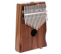 Finger Piano Kit, Kalimba Thumb Piano 5.3 X 2 X 7.5in with Note Stickers Tuning Hammer for Birthday Present for Kids and Adult Beginners/1641