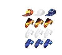 Finger Picks 12Pcs Guitar Finger Picks | For Fingerstyle Acoustic , Or Ukulele