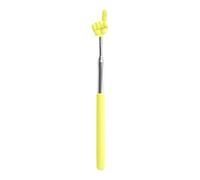 Finger Pointer Stick, Retractable Finger Pointers, Multicolor Classroom Presentation Talking Stick, Long Extendable Pointing Finger, Elementary Kindergarten Supplies for Kids Reading (Yellow)
