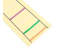 Finger Position Marker Cello Label Sticker Practical Fret Board for Beginners1/8 1/4 1/2 3/4 4/4 Sizes (3/4)