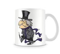 Finger prints - Cartoon Ebenezer Scrooge - Printed Mug, Ceramic, 11fl.oz.