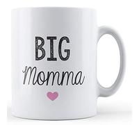 Finger prints - Decorative Writing Big Momma - Printed Mug, Ceramic, 11fl.oz.