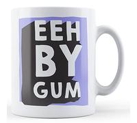 Finger prints - Eeh by Gum - Yorkshire Dialect Gift Mug, Ceramic, 11fl.oz.