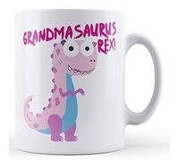 Finger prints - Grandmasaurus Rex! - Family Dinosaur Gift Mug, Ceramic, 11fl.oz.