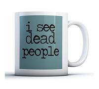 Finger prints - I See Dead People - Film Quote Gift Mug, Ceramic, 11fl.oz.