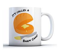 Finger prints - It's Called A Barm Cake! - Funny Manchester Dialect Gift Mug, Ceramic, 11fl.oz.