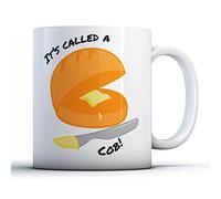 Finger prints - It's Called A Cob! - Funny Midlands Dialect Gift Mug, Ceramic, 11fl.oz.