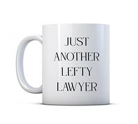 Finger prints - Just Another Lefty Lawyer - Sarcastic Anti-Tory Political Gift Mug, Ceramic, 11fl.oz.