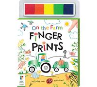 Hinkler - Finger Print Activity Book - On the Farm - Finger Painting for Toddlers - Art and Craft Activity for Ages 3+ Years - Includes 5 Fingerprint Ink Pads and 30 Pages of Farm Activities NA NA NA