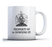 Finger prints - Property of 10 Downing Street - Printed Mug, Ceramic, 11fl.oz.