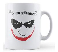 Finger prints - Why So Serious? Joker - Printed Mug, Ceramic, 11fl.oz.