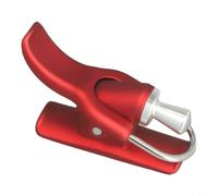 Finger Protector Surfcasting Accessory with Rod Clamp - Casting Release Trigger for Sea Fishing - Enhances Cast Ease Pro Performance 3pcs(red)