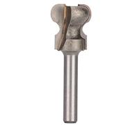 Finger Pull Bit, Grinding Carbide Drawer Pull Bit with 1/4in Round Shank, High Hardness Arcs for Cork Wood, Precision Flush Trim Bit for Woodworking and Door Lip Cutt (1/4*3/4)