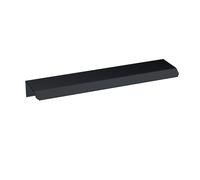 Finger Pull Handle, 150mm (96mm Centres) - Matt Black