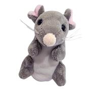 Finger Puppet Set - Plush Character Miniature Theatre Toy | Imagination Play Handmade Imagination Accessories with a ti Construction