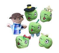 Finger Puppet Toy | Plush Storytelling Puppets - Interactive Plush Dolls Performance Props, Developmental Learning Toys for Toddler Kids