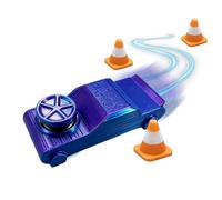 Finger Racing Drift Car, With Rolling Wheel, 3Roadblocks, Built In Spinner